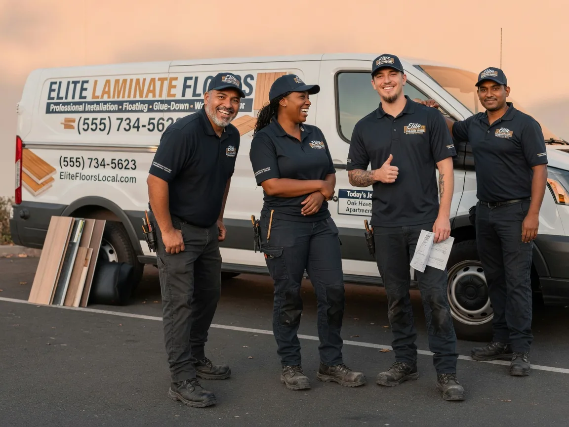 Laminate flooring installation company in Battle Creek, NE